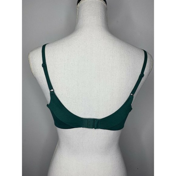 Victoria’s Secret Push-Up Pigeonnant Emerald Green Size 36B - Picture 4 of 12